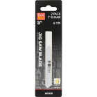 Do it Best 3 In. x 6 TPI T-Shank Jig Saw Blade for Wood (2-Pack) Image 1