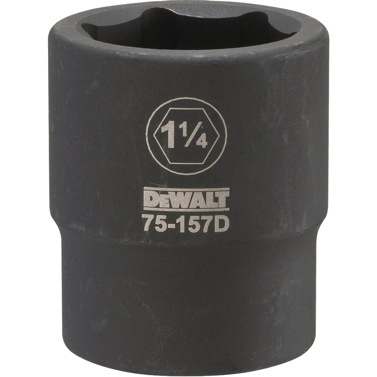 DEWALT 3/4 In. Drive 1-1/4 In. 6-Point Deep Standard Impact Socket
