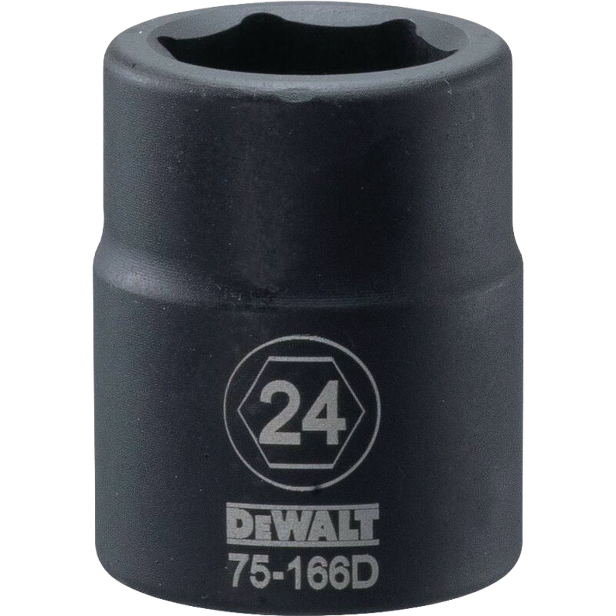 DEWALT 3/4 In. Drive 24mm 6-Point Deep Metric Impact Socket