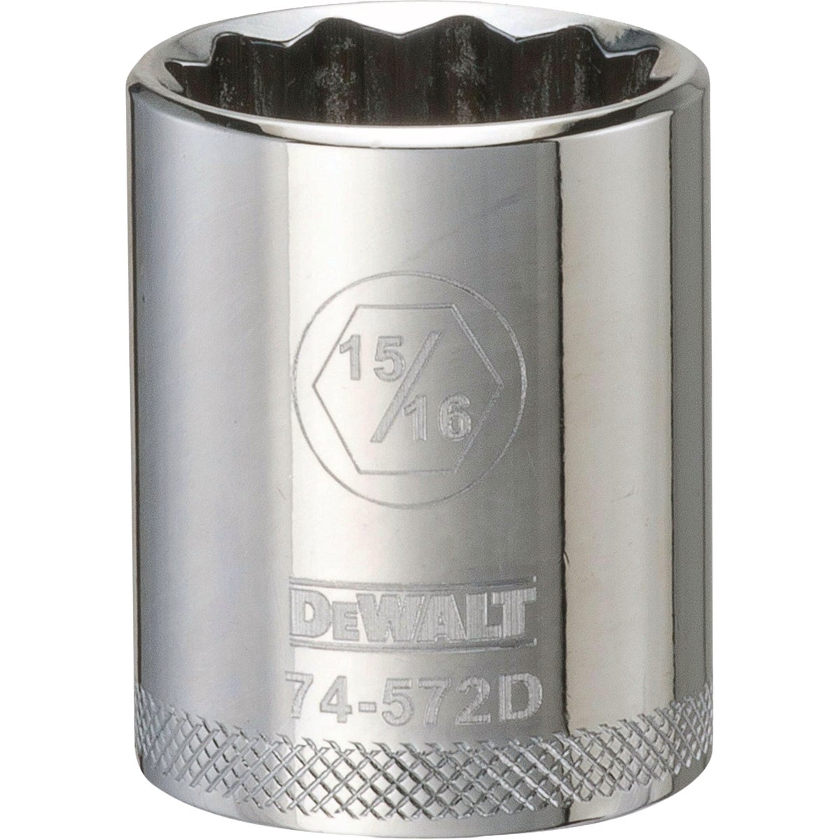 DEWALT 3/8 In. Drive 5/16 In. 12-Point Shallow Standard Socket