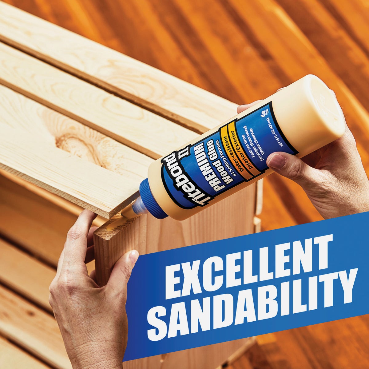 Titebond II 16 Oz. Premium Wood Glue Image 6