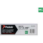 Paslode 1-1/2 In. x 0.148 In. Paper Tape Smooth Shank Heat Treated Brite Metal Connector Nail (1600-Count) with Fuel Cell Image 1