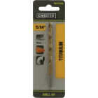 Master Mechanic 15/64 In. x 3-7/8 In. HSS Titanium Nitride Coated Drill Bit Image 1