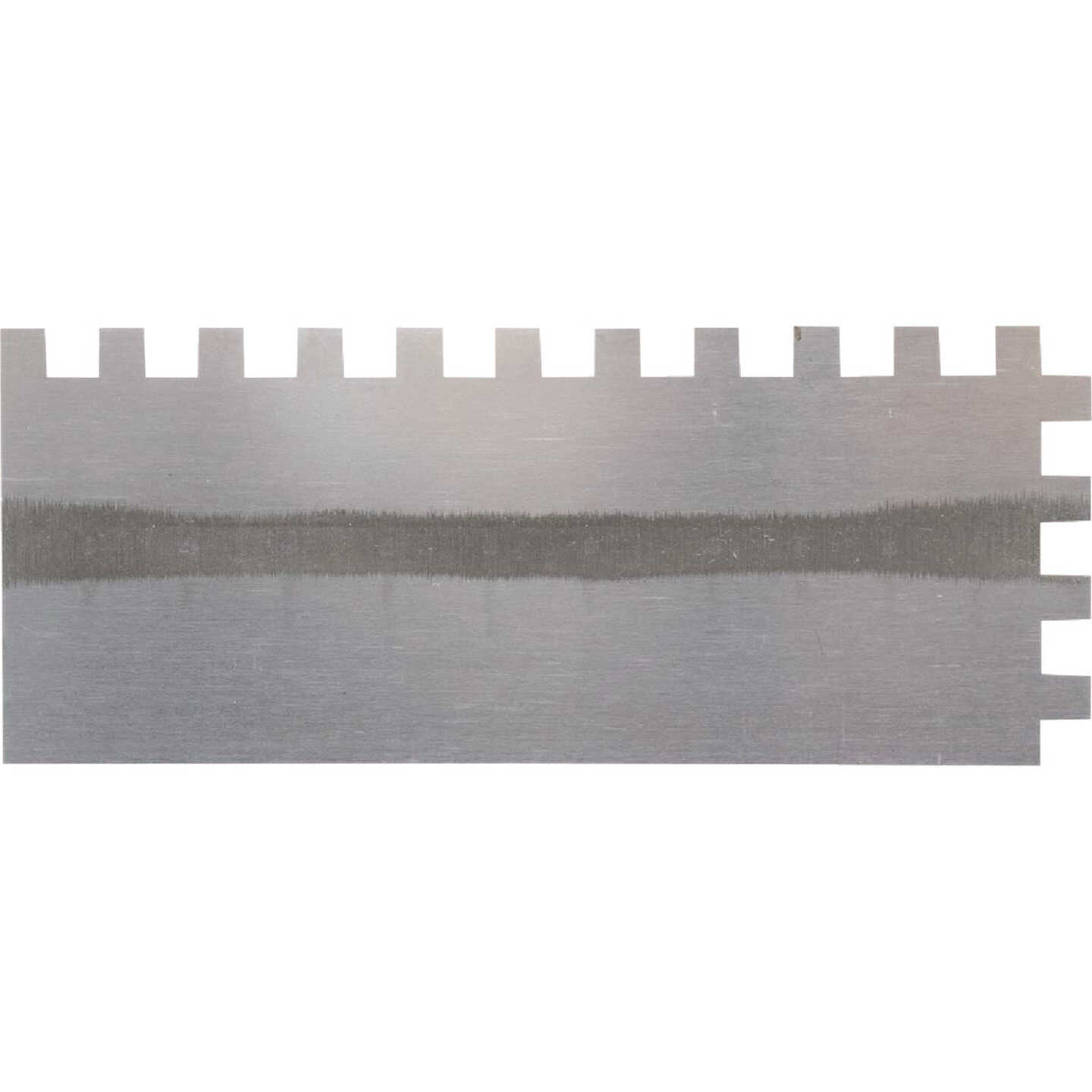 Marshalltown 11 In. L 1/2 In. Square Notched Drywall Trowel Image 4