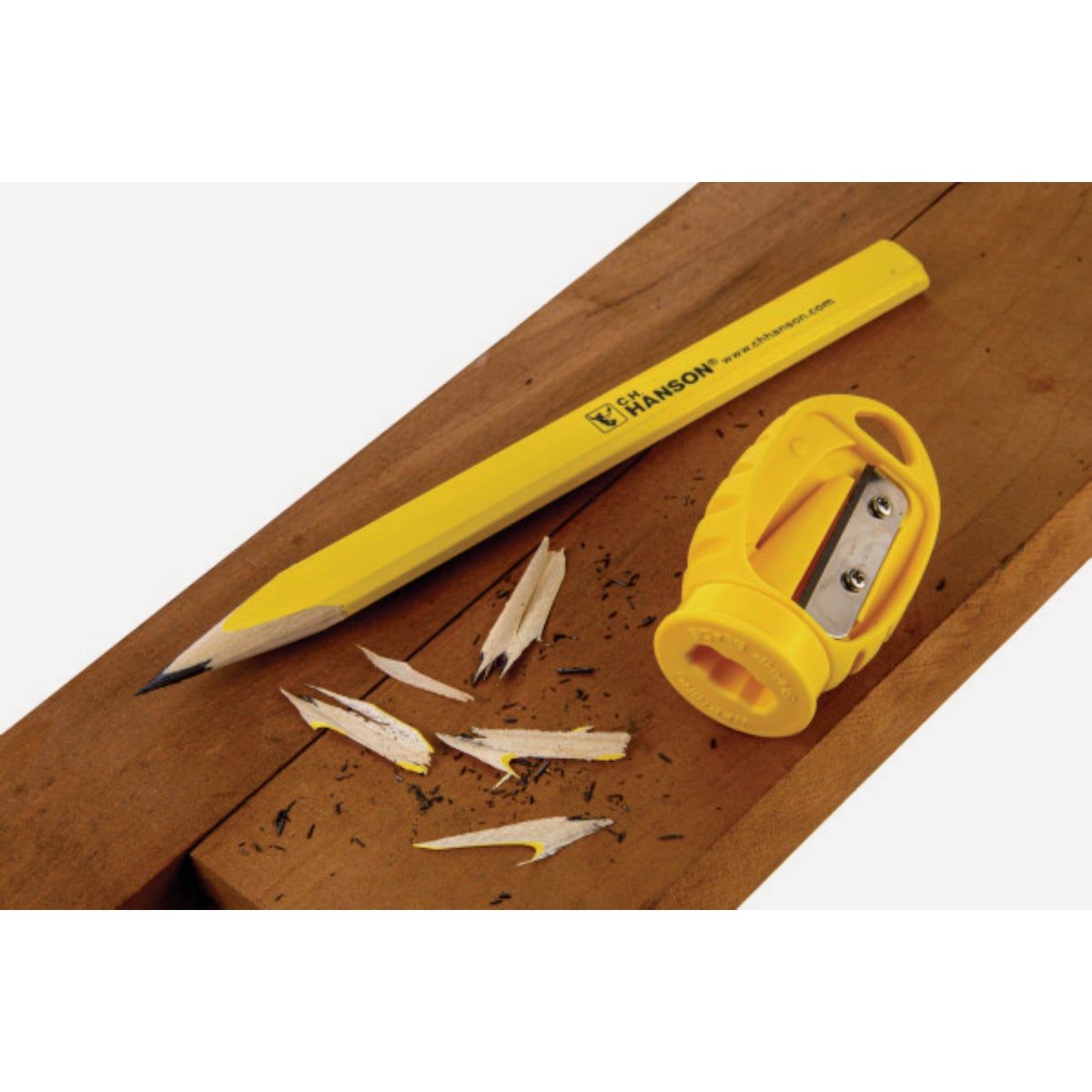 C.H. Hanson Carpenter Pencil (10-Pack) with (1) Sharpener Image 2