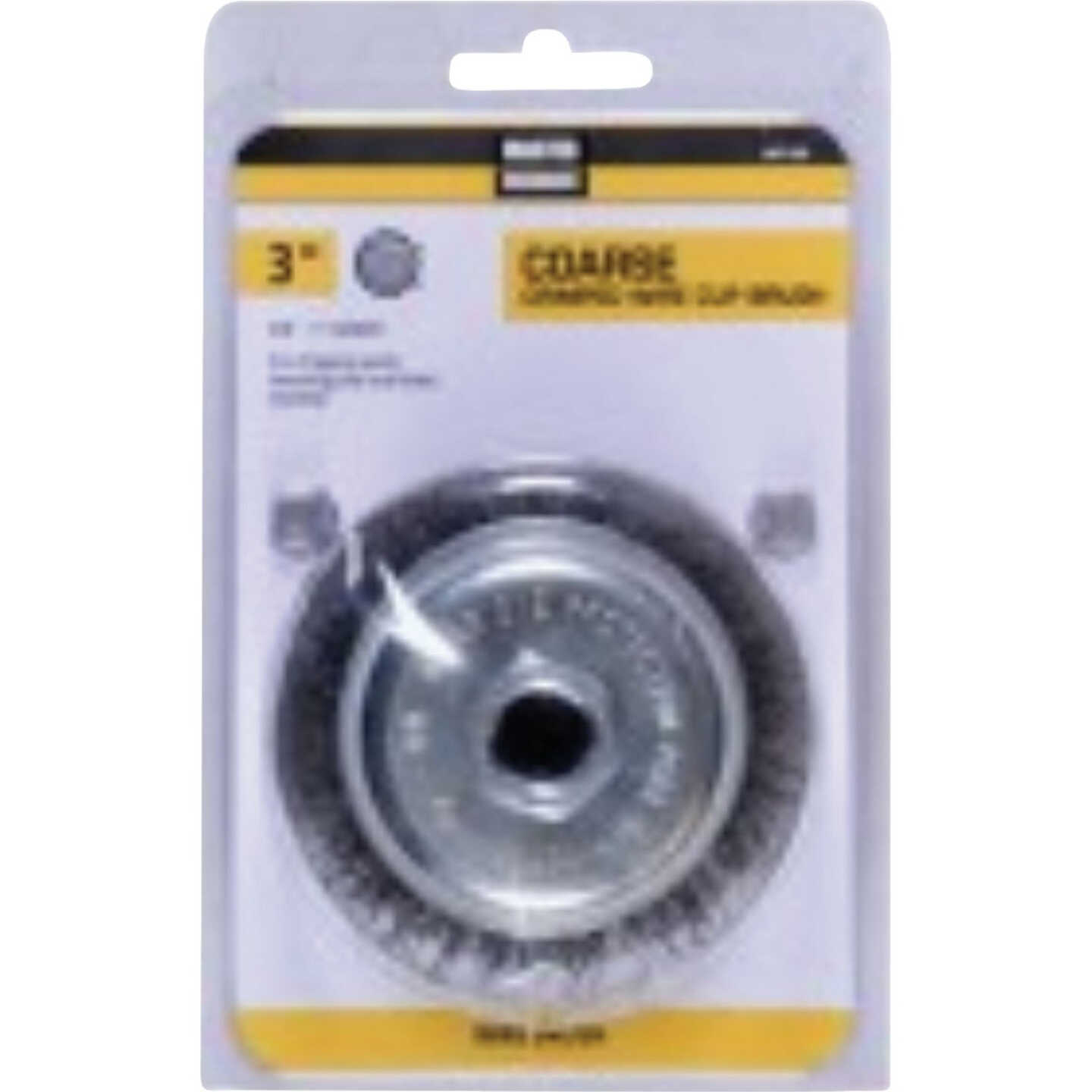 Master Mechanic 3 In. Crimped Wire Cup Brush Image 1