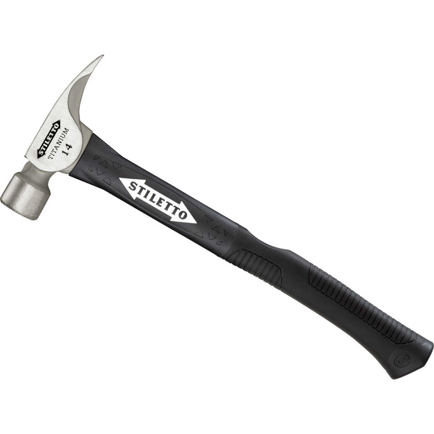Stiletto 14 Oz. Milled-Face Framing Hammer with Fiberglass Handle Image 1