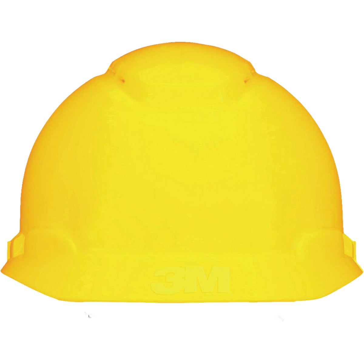 3M Yellow Vented Hard Hat with Pin Lock Image 5