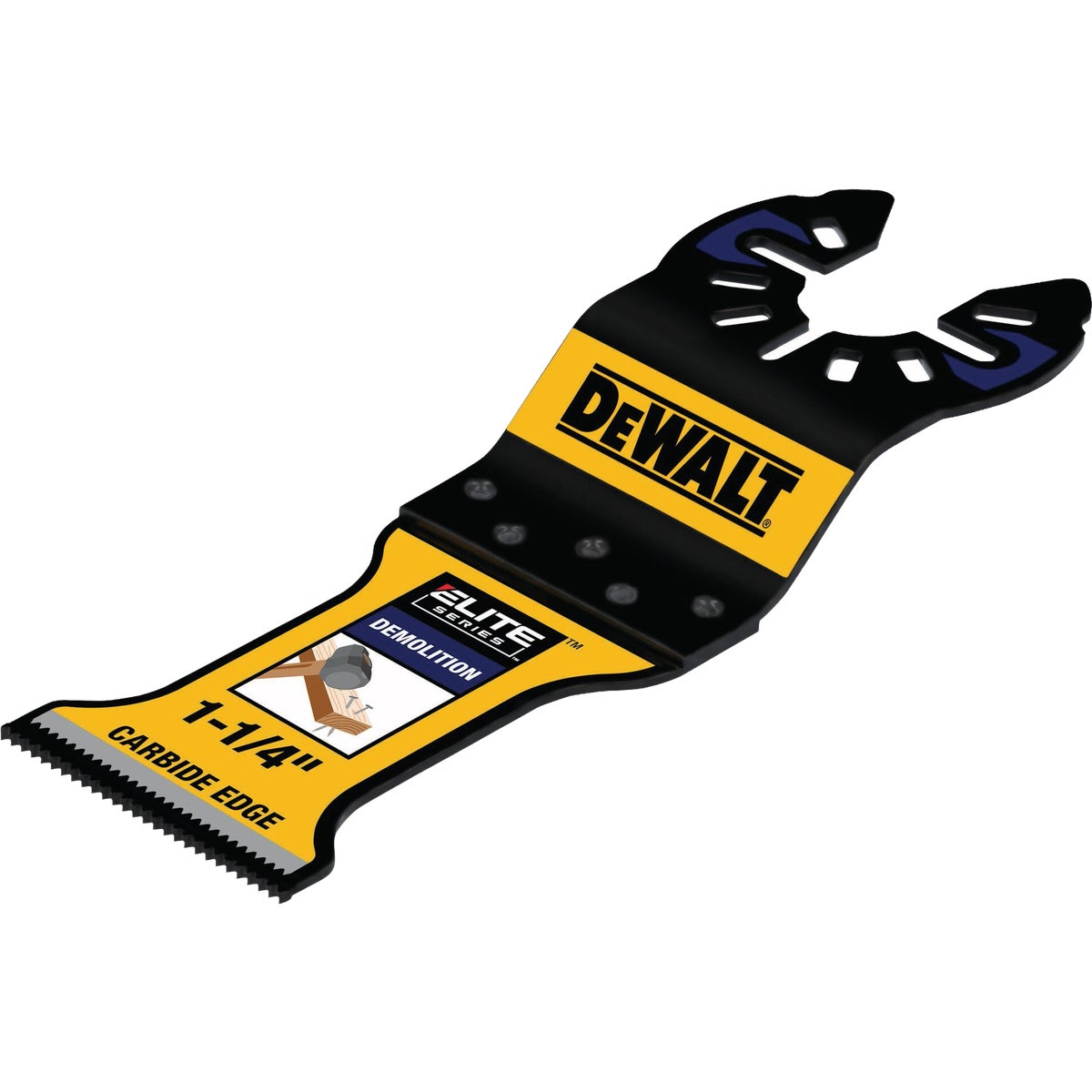 DEWALT 1-1/4 In. Carbide Oscillating Blade (2-Pack) Image 4