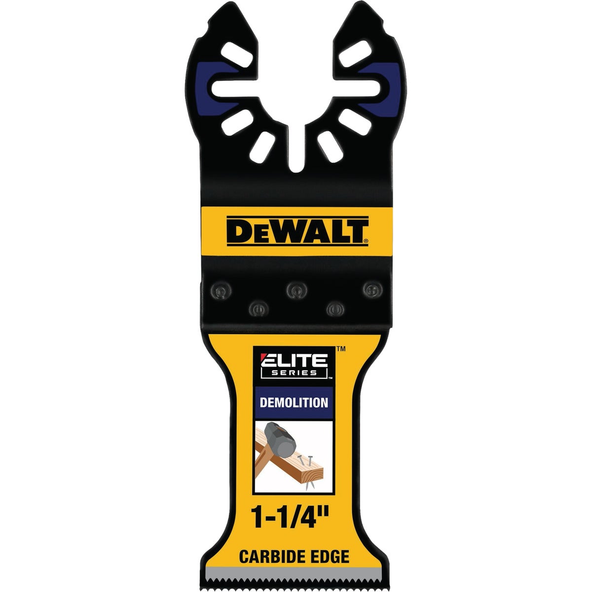 DEWALT 1-1/4 In. Carbide Oscillating Blade (2-Pack)