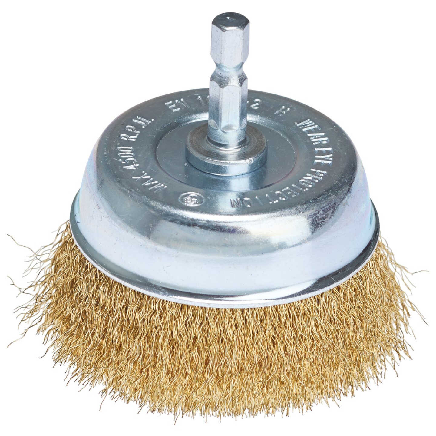 Do it Best 3 In. Fine Drill-Mounted Wire Brush Image 2