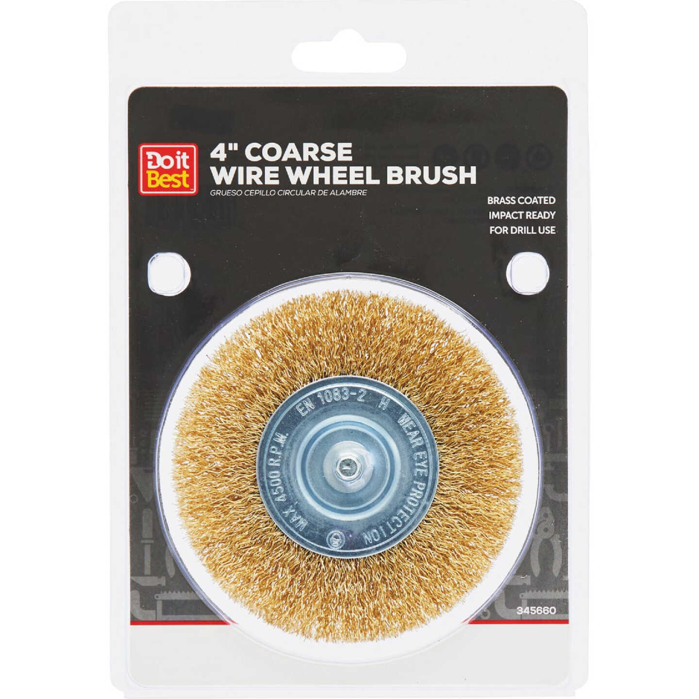 Do it 4 Best In. Mounted, Coarse Drill-Mounted Wire Wheel Image 1