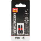 Do it Best 1 In. Square #3 Impact Ready Screwdriver Bit (2-Pack) Image 1