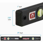 Channellock 24 In. Magnetic Box Beam Level Image 2
