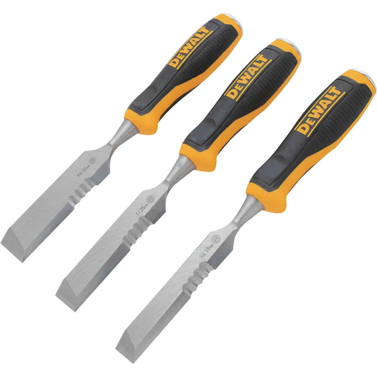 DEWALT Side Strike Wood Chisel Set (3-Piece) Image 3