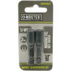 Master Mechanic 1/4 In. Impact Magnetic Nut Driver (2-Pack) Image 1