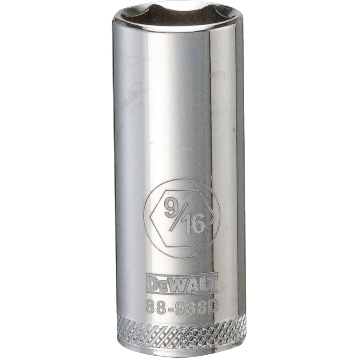 DEWALT 3/8 In. Drive 9/16 In. 6-Point Deep Standard Socket