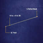 Irwin 1/4 In. x 18 In. #2 Long Installer Drill Bit Image 2