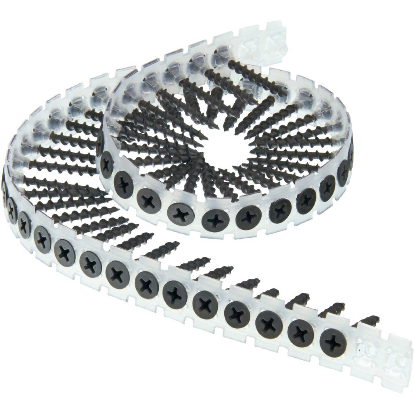 Senco DuraSpin #6 x 1-1/4 In. Phillips Bugle Head Collated Drywall Screw, Phospate Finish (1000 Ct.) Image 3