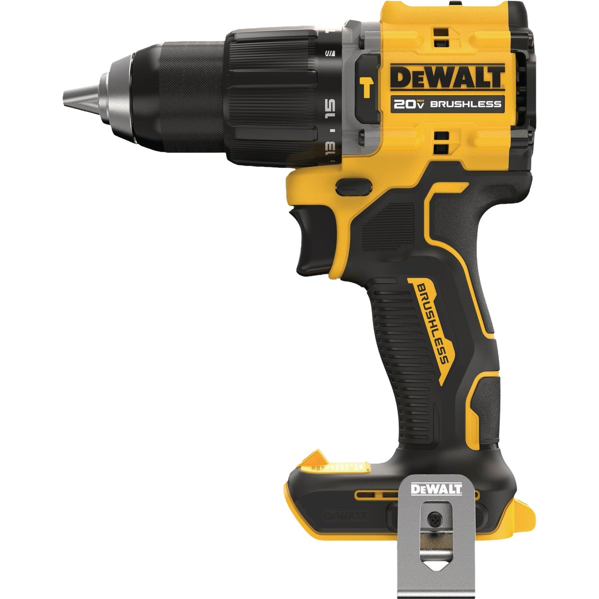 DEWALT ATOMIC 20V MAX 1/2 In. Brushless Cordless Hammer Drill (Tool Only)