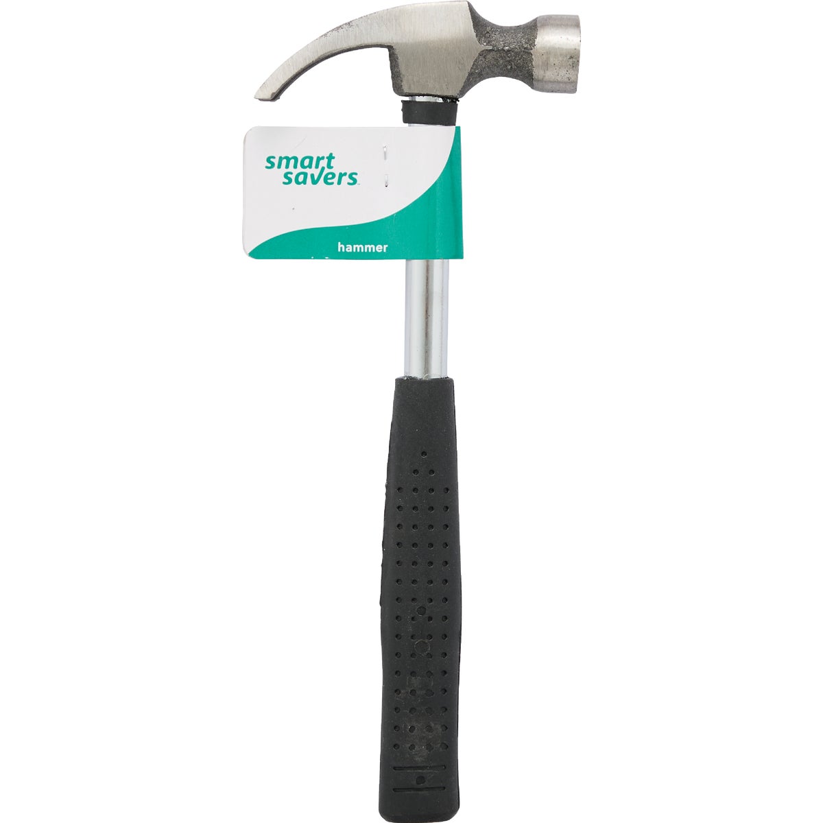 Smart Savers 8 Oz. Smooth-Face Curved Claw Hammer with Steel Handle