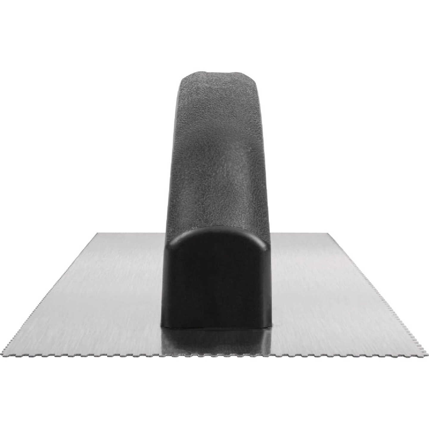 Roberts 1/16 In. Square-Notch & U-Notch 2-Sided Trowel Image 6