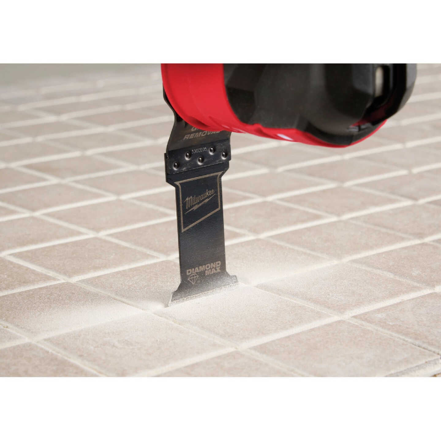 Milwakee DIAMOND MAX Grit Grout Removal Multi-Tool Plunge Oscillating Blade Image 6