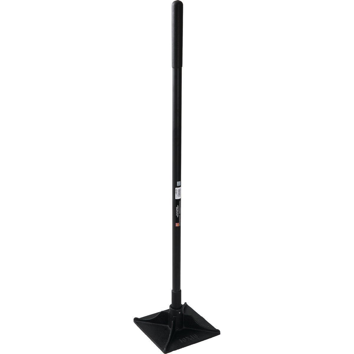 Do it Best 10 In. x 10 In. Tamper with 48 In. Steel Handle