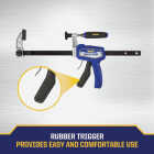 Irwin QUICK-GRIP 12 In. Medium Duty Hybrid Bar Clamp Image 6