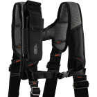 Dead On 2-Pouch Professional Carpenter's Tool Belt with Suspenders Image 5