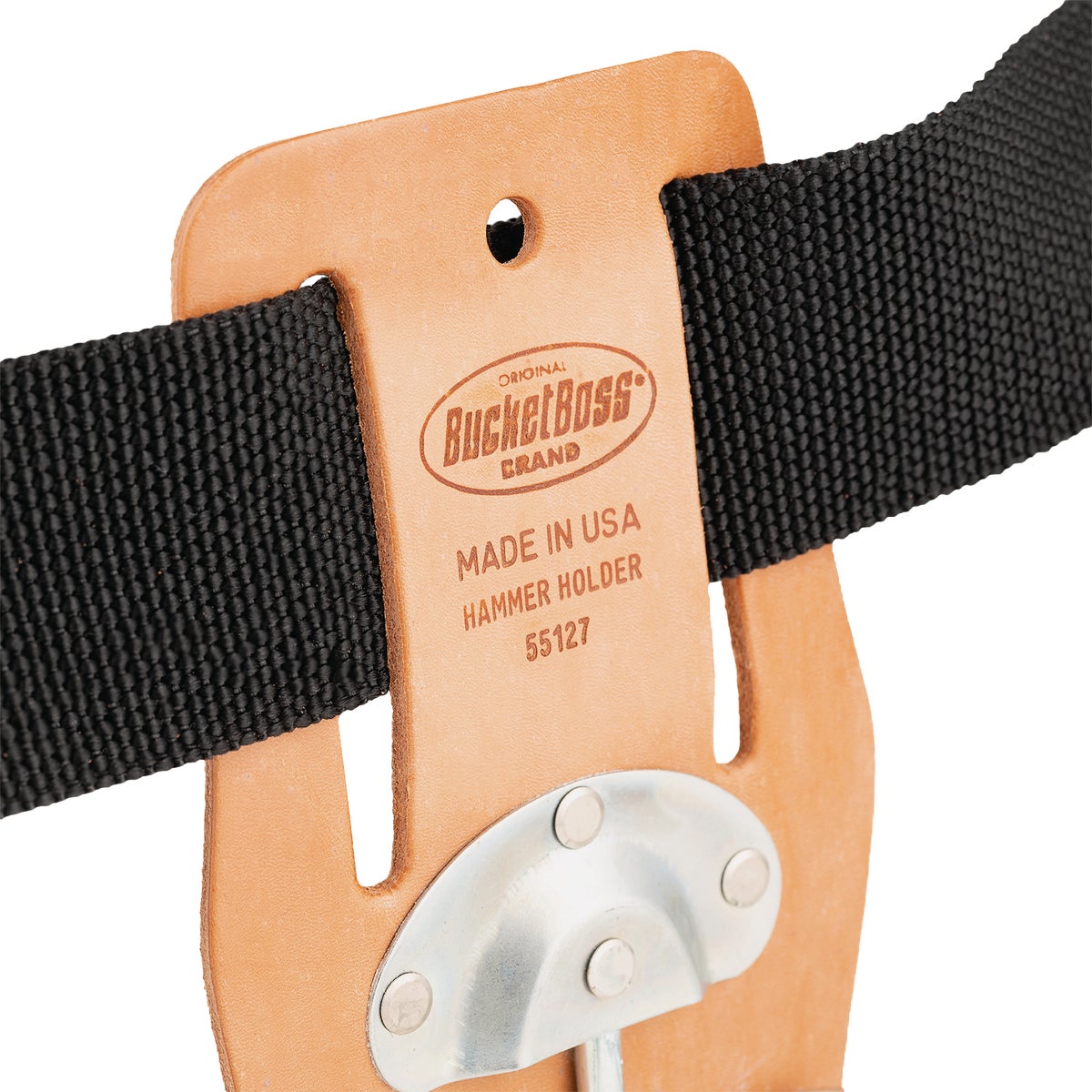 Bucket Boss Saddle Leather Swinging Hammer Holder Image 6
