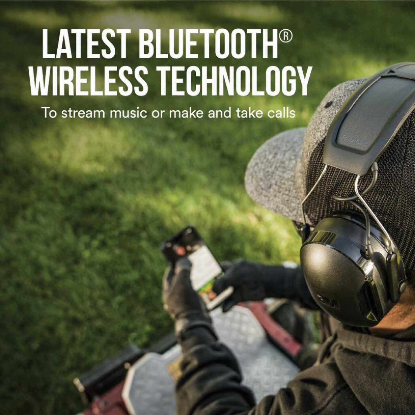 3M WorkTunes Connect + 26 dB Solar Wireless Bluetooth Earmuffs Image 2