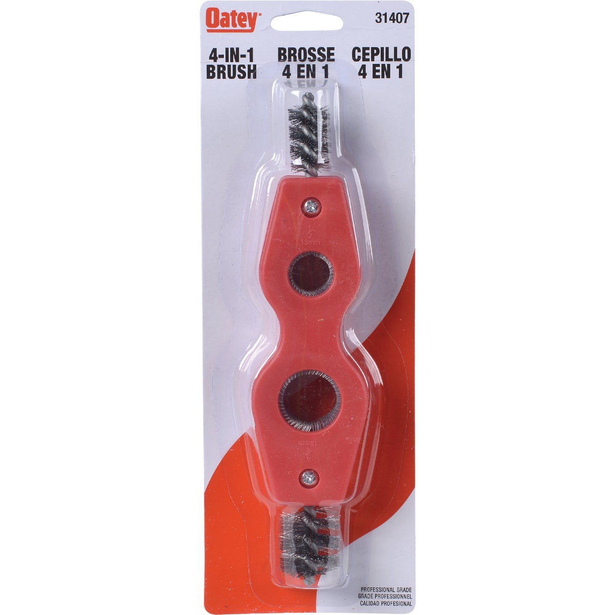 Oatey 1/2 In. & 3/4 In. 4-in-1 Brush