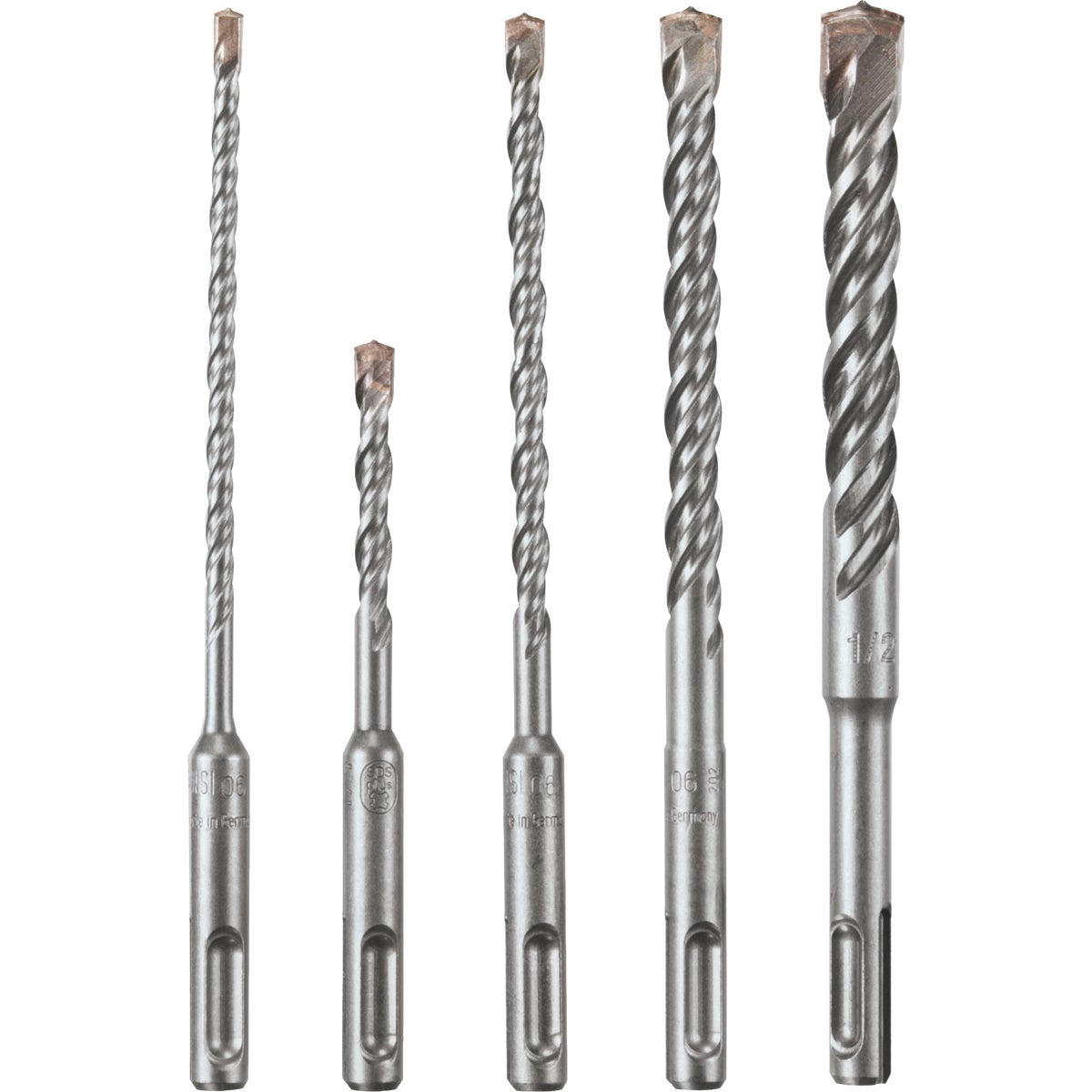 Bosch Bulldog SDS Plus Rotary Hammer Bit Set (5-Piece)