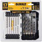 DeWalt Black & Gold Impact Ready High Speed Steel Hex Shank Drill Bit Set (17-Piece) Image 1