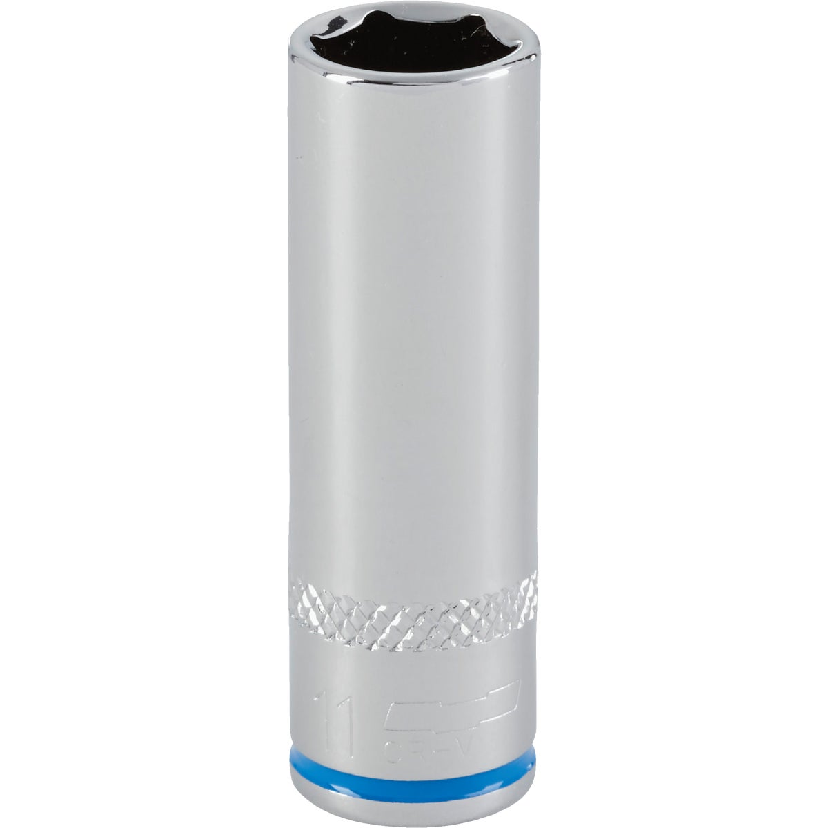Channellock 1/4 In. Drive 11 mm 6-Point Deep Metric Socket Image 1
