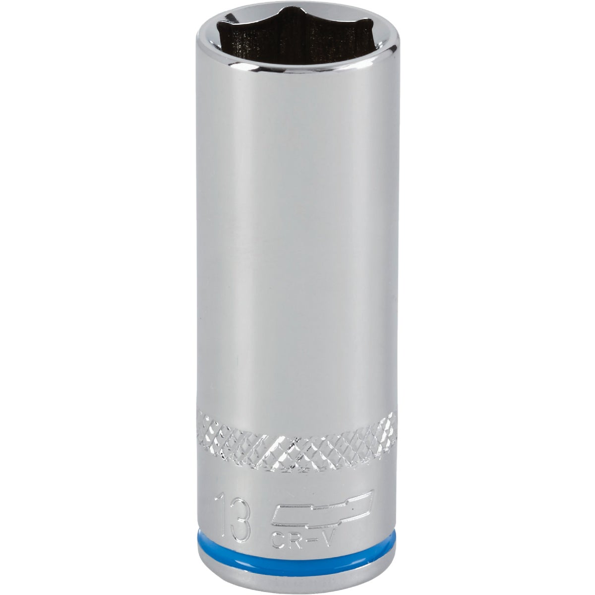 Channellock 1/4 In. Drive 13 mm 6-Point Deep Metric Socket Image 1