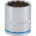Channellock 1/2 In. Drive 28 mm 12-Point Shallow Metric Socket Image 1