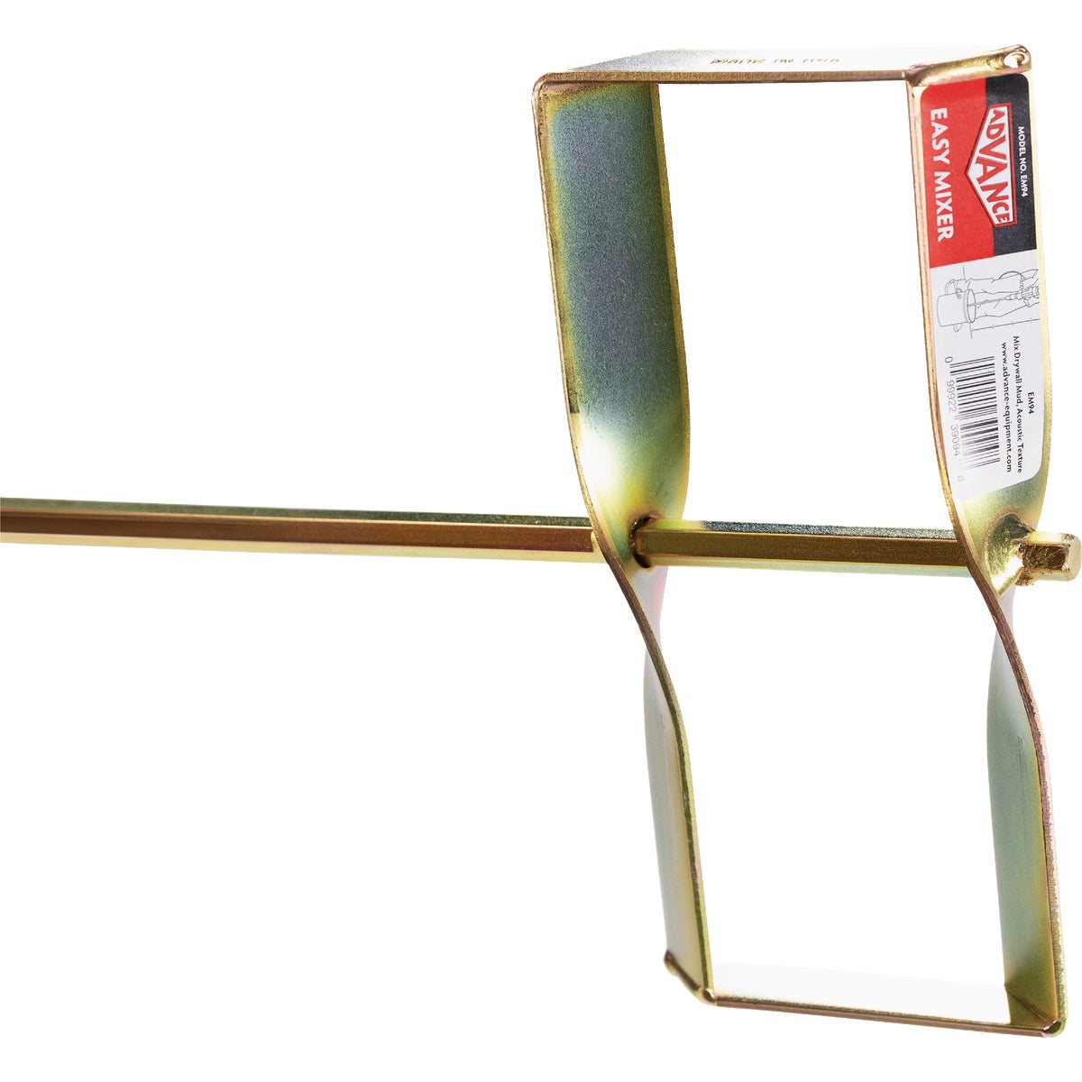 Advance Equipment 28 In. Mud Mixer with 3/8 In. Hex Shaft Image 2