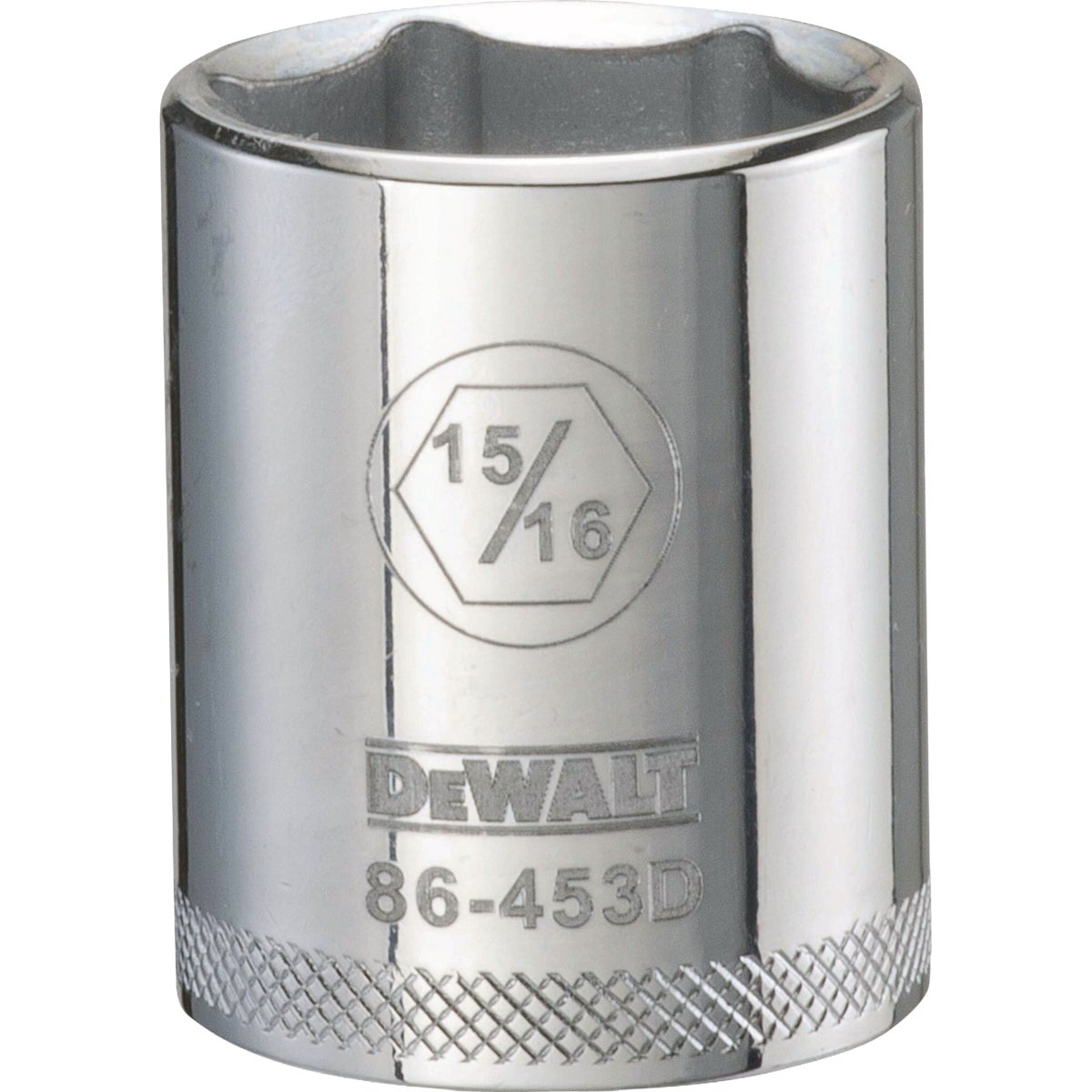 DEWALT 1/2 In. Drive 5/16 In. 6-Point Shallow Standard Socket