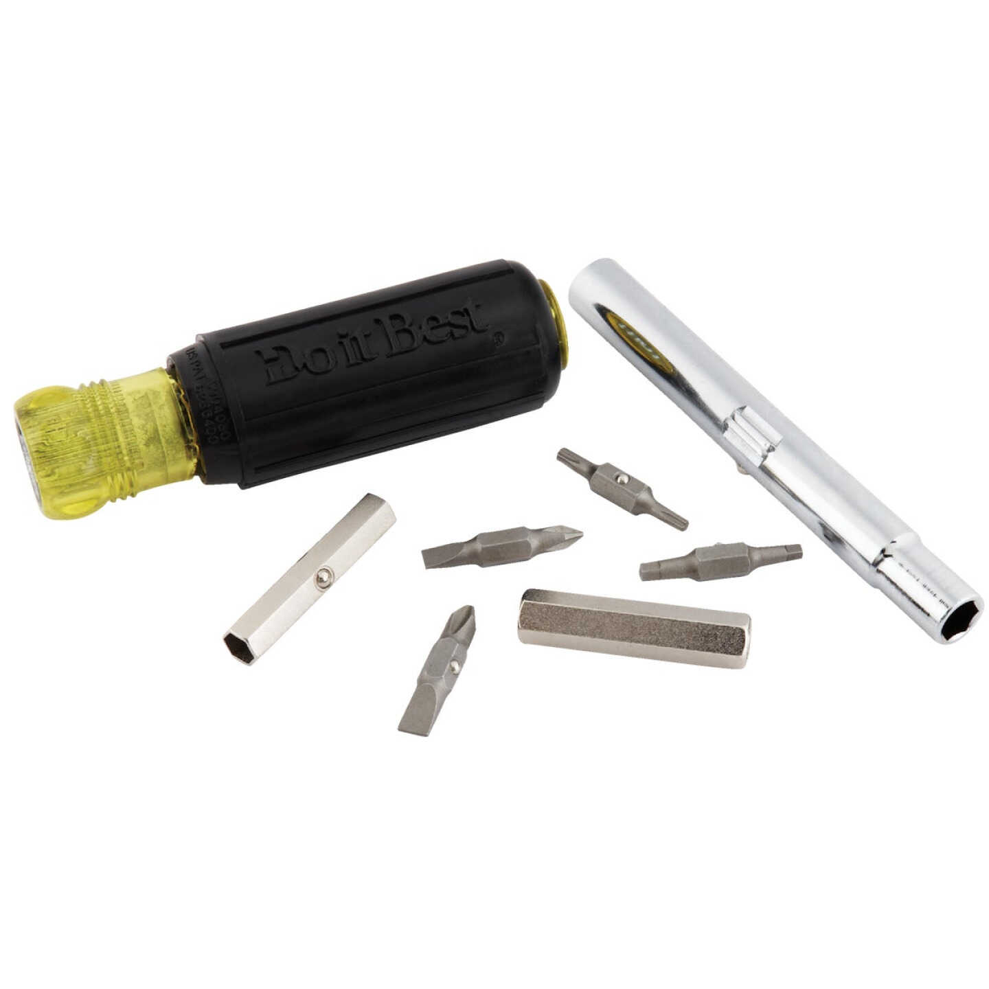 Mayhew 11-in-1 Multi-Bit Screwdriver and Nut Driver Image 1