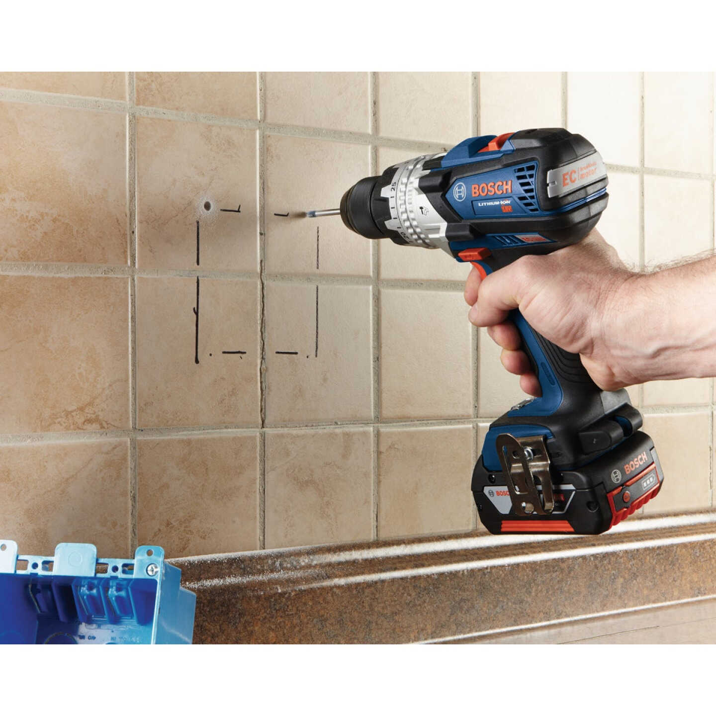Bosch 1/4 In. Glass & Tile Bit Image 3