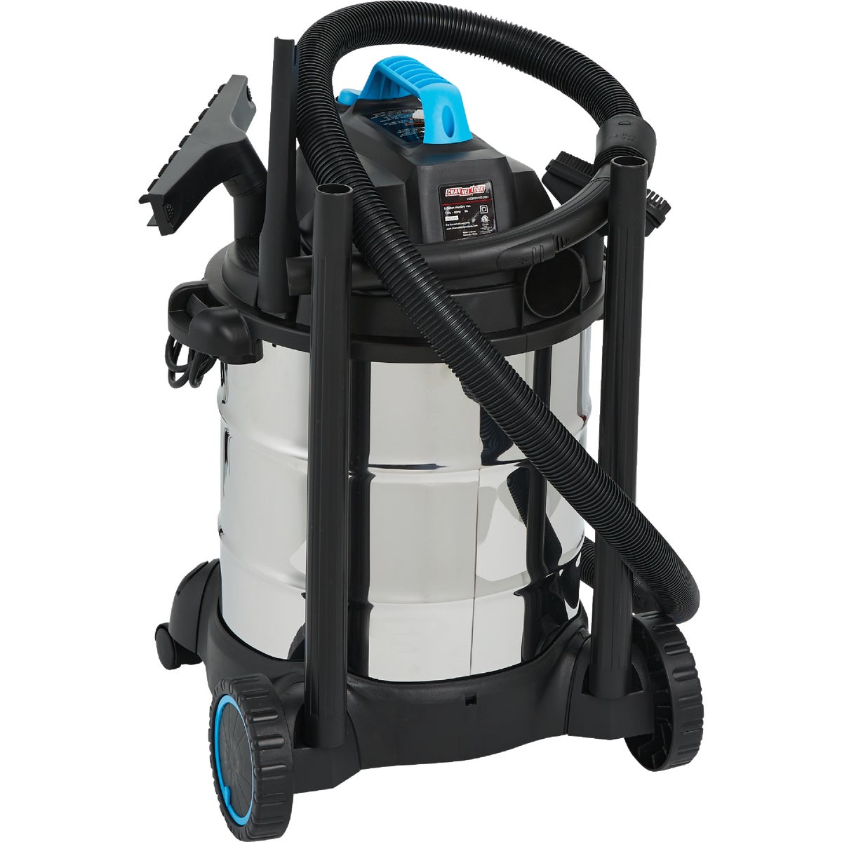 Channellock 8 Gal. 4.0-Peak HP Stainless Steel Wet/Dry Vacuum Image 11