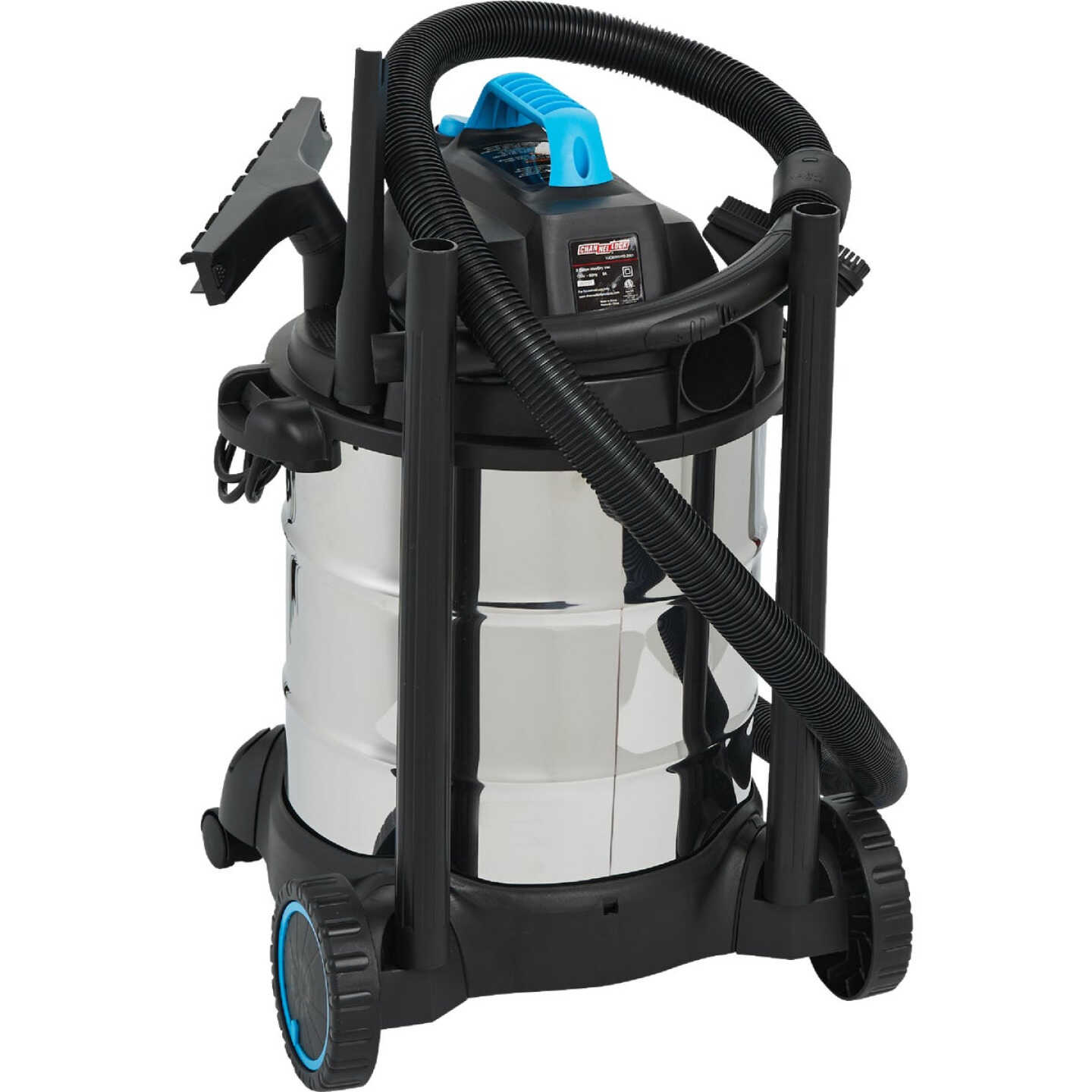 Channellock 8 Gal. 4.0-Peak HP Stainless Steel Wet/Dry Vacuum Image 11