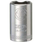 DEWALT 1/4 In. Drive 10 mm 6-Point Shallow Metric Socket Image 1