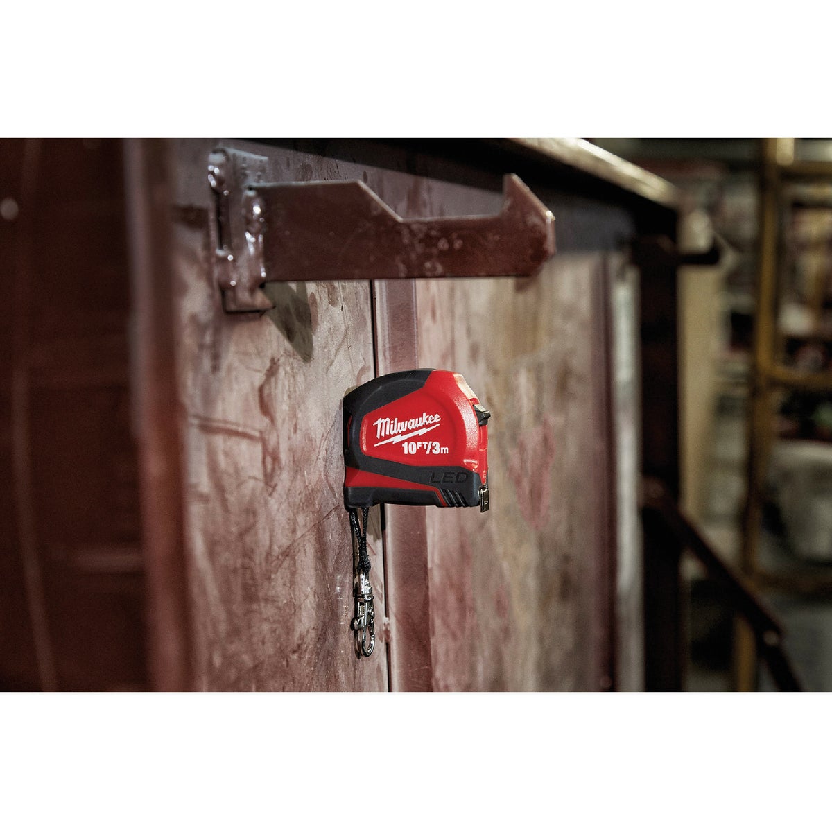 Milwaukee 10 Ft. Keychain Tape Measure with LED Image 2
