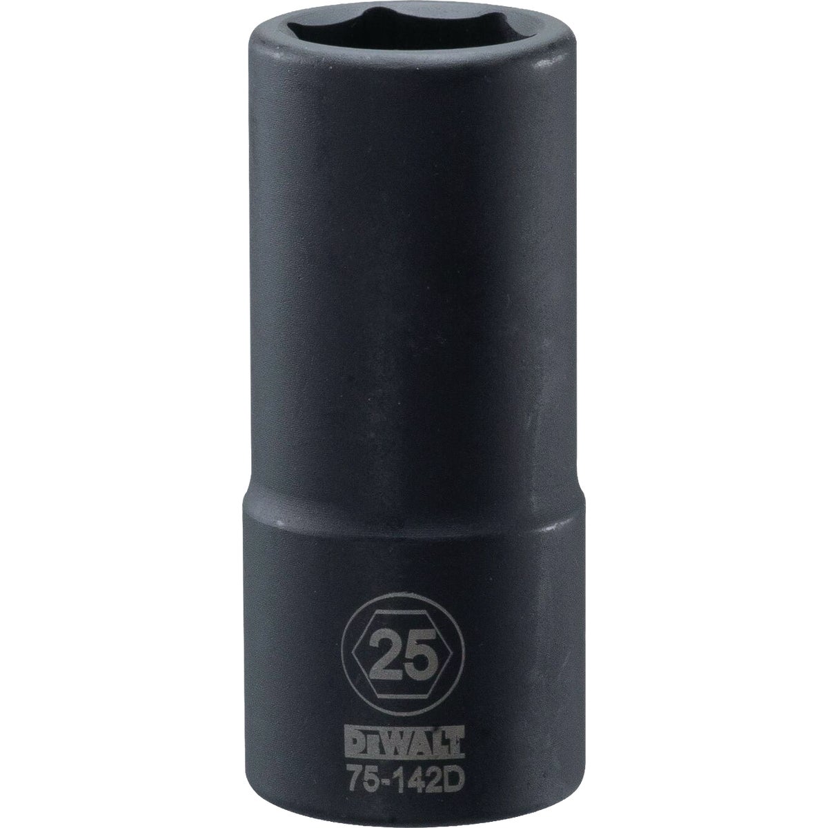 DEWALT 3/4 In. Drive 25mm 6-Point Deep Metric Impact Socket