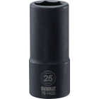 DEWALT 3/4 In. Drive 25mm 6-Point Deep Metric Impact Socket Image 1