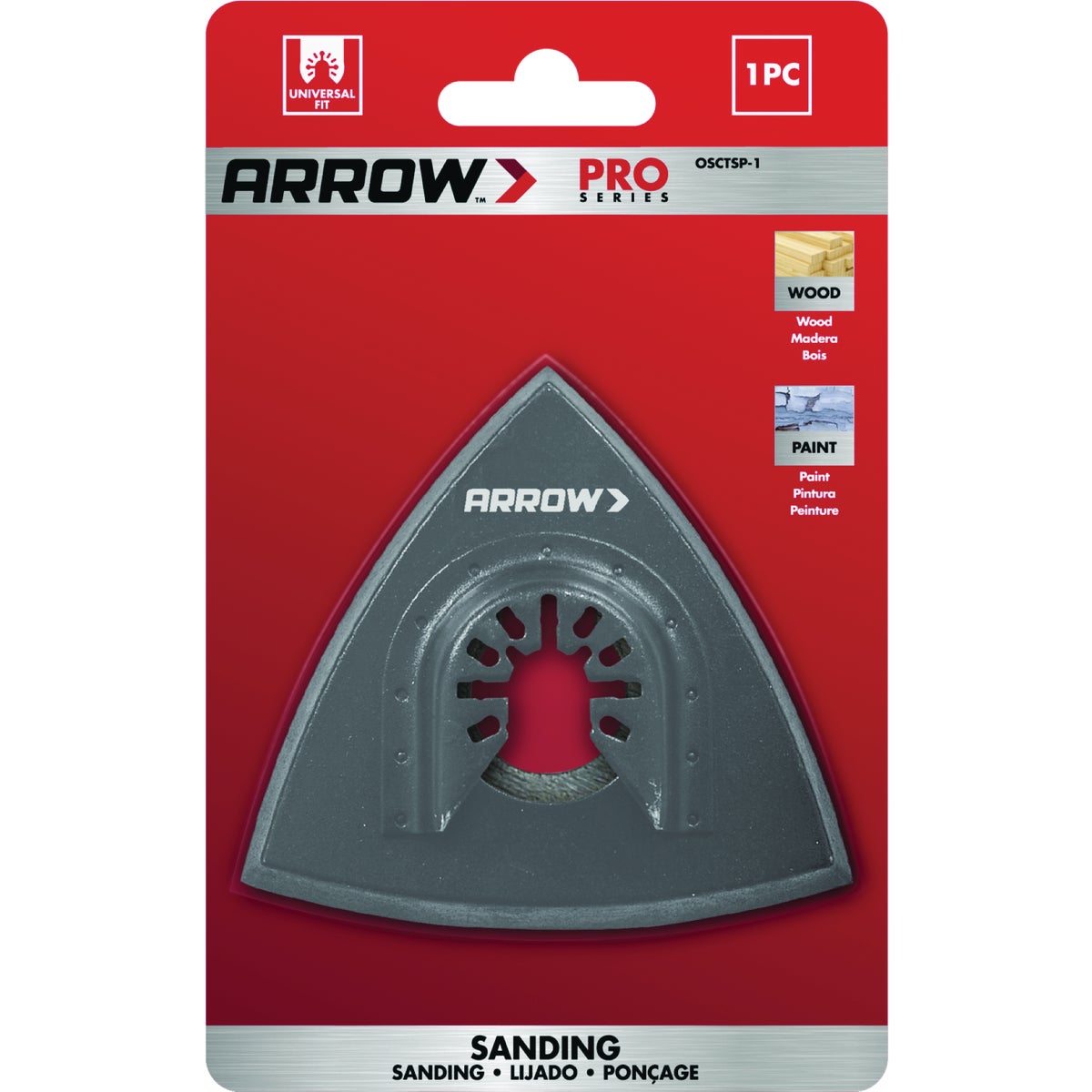 Arrow 3-5/8 In. Delta Sanding Pad Image 2