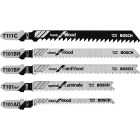 Bosch U-Shank Jig Saw Blade Set for Wood & Metal (5-Piece) Image 1